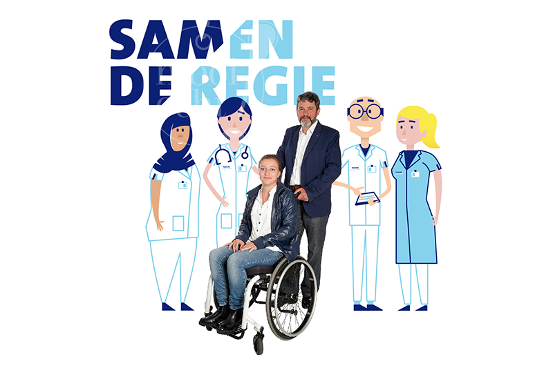 Beeldmerk ‘Samen de regie’ voor het Erasmus MC 2