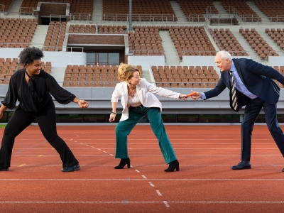 Fotoshoot voor een beroepsorganisatie